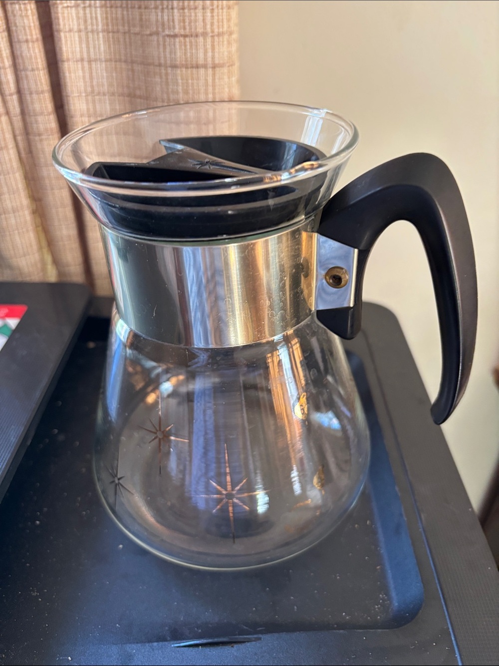 Vintage Pyrex coffee carafe